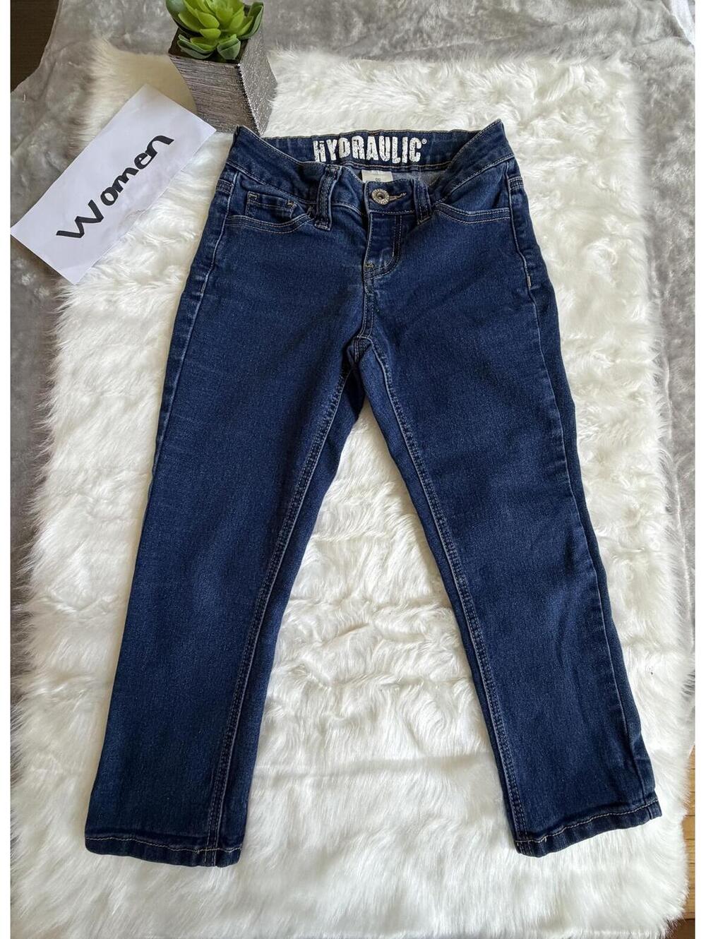 Hydraulic Dark Blue Denim Jeans for Women Size 00